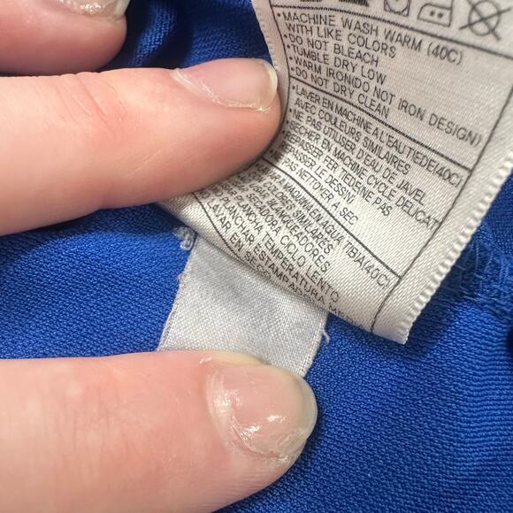 Nike Elite Florida Gators Blue Orange Mens 2XL Sleeveless Swoosh Jersey 2000s - Picture 12 of 12